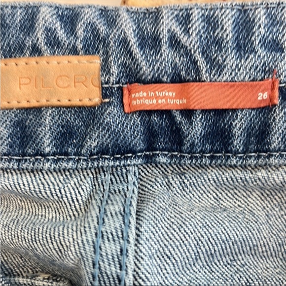 Pilcro Jeans The Wanderer Women's 26 Anthropologie Blue Denim - Picture 9 of 9